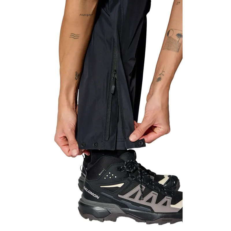 Rab Womens Downpour Pants Regular Length in Black-8
