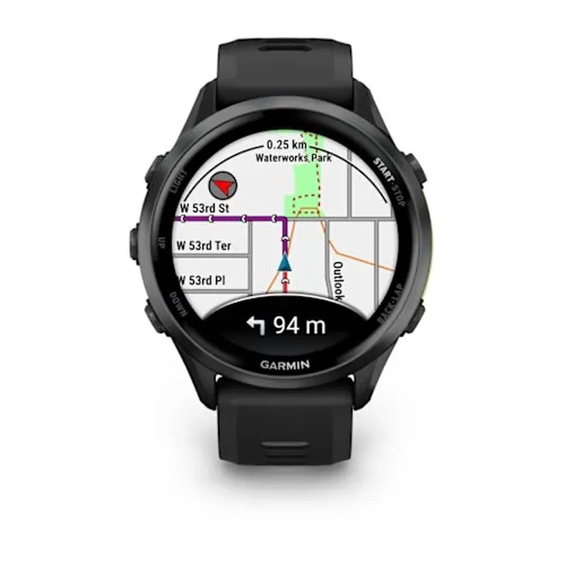 Garmin Forerunner 970 Carbon Grey DLC Titanium in Black/Translucent-1