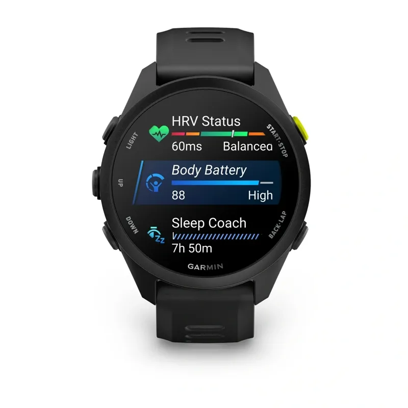 Garmin Forerunner 70 GPS Running Smartwatch in Black-1