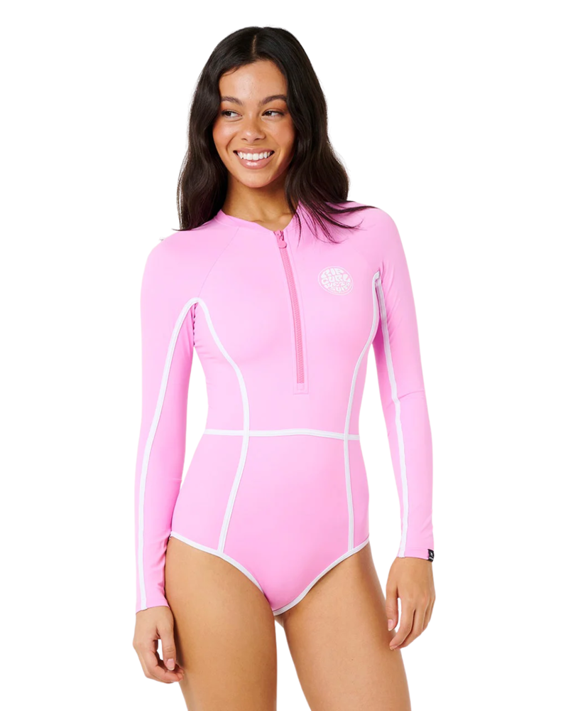 Rip Curl Womens Classic Surf L/S Surf Suit in Fuchsia