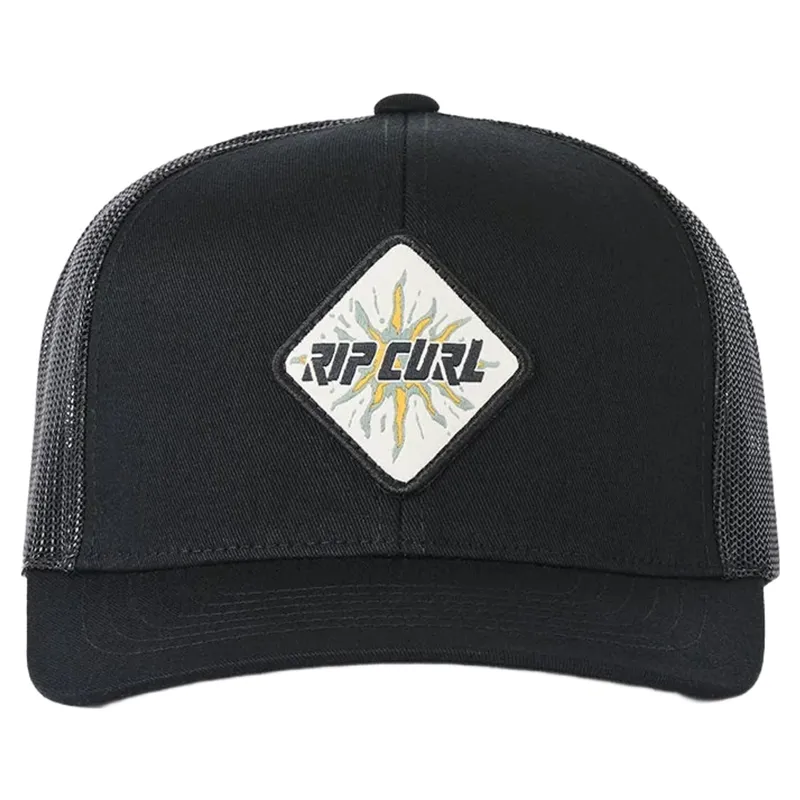 Rip Curl Custom Badge Trucker in Black-1