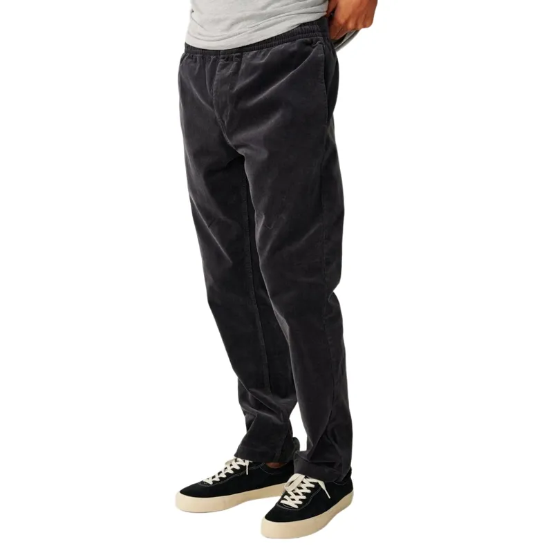 Rip Curl Mens Classic Surf Cord Beach Pant in Washed Black-2