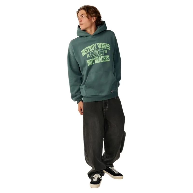 Rip Curl Mens Disorder Hood in Muted Green-2