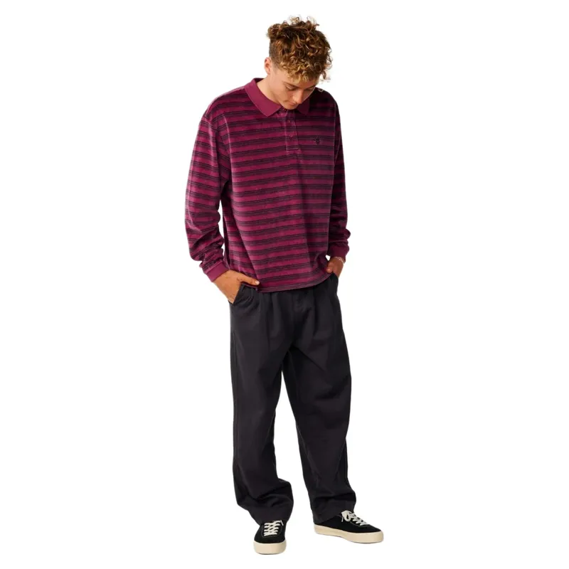 Rip Curl Mens Disorder Polo in Royal Plum-2