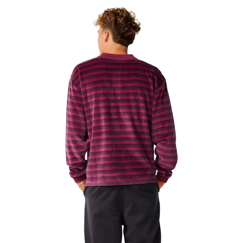 Rip Curl Mens Disorder Polo in Royal Plum-5