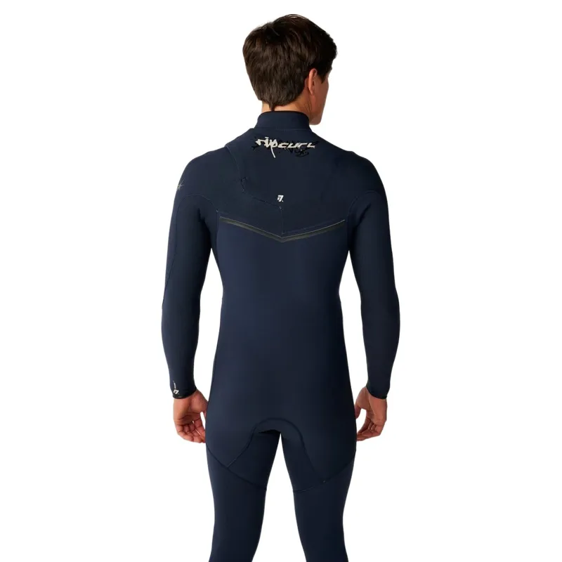 Rip Curl Mens E-Bomb Zip Free 5/3 in Navy-3