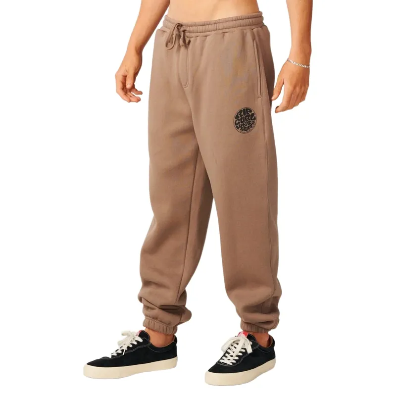 Rip Curl Mens Icons Of Surf Trackpant in Walnut