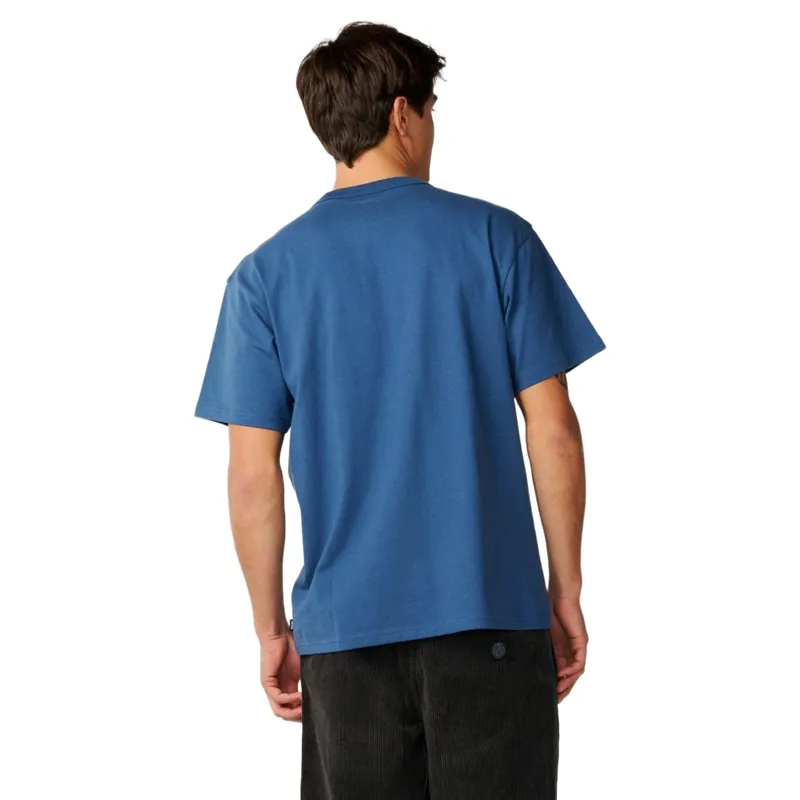 Rip Curl Mens Premium Surf Wettie Tee in Light Navy-2