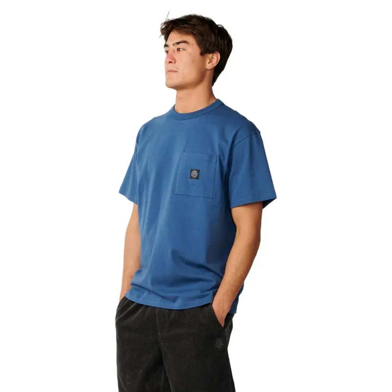 Rip Curl Mens Premium Surf Wettie Tee in Light Navy-1