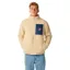 Rip Curl Mens Streamline Big Bear Polar Fleece in Khaki Sand