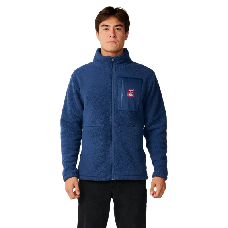 Rip Curl Mens Streamline Big Bear Polar Fleece in Navy