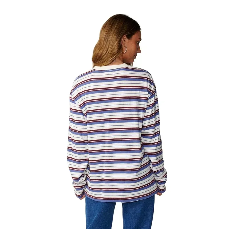 Rip Curl Womens S-Series Vaporcool Long Sleeve T-Shirt in Dark Plum-1