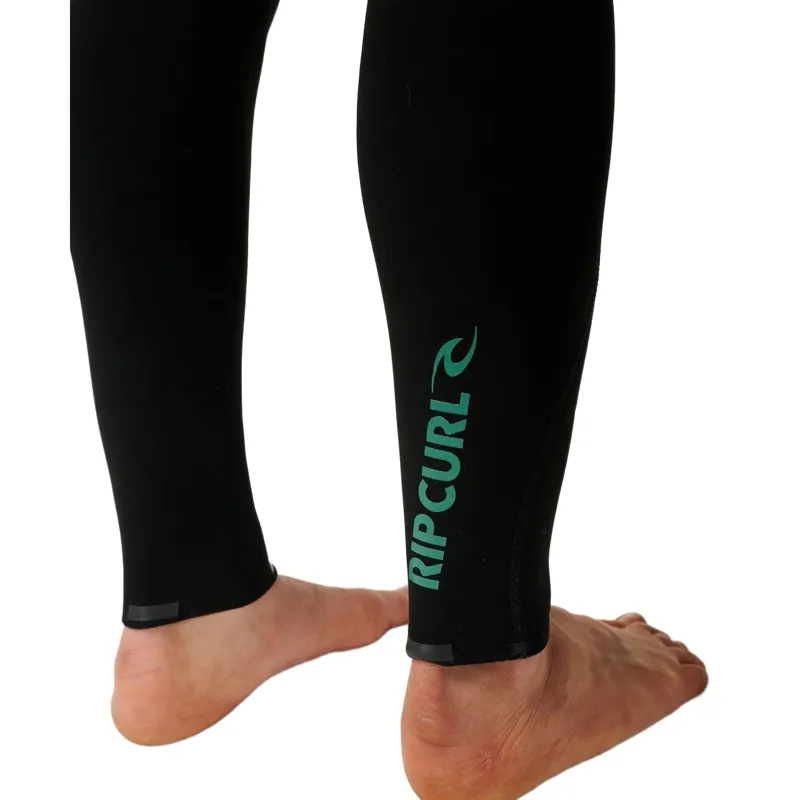 Rip Curl Women's E-Bomb Zip Free 5/3 Steamer Wetsuit in Dark Green-8