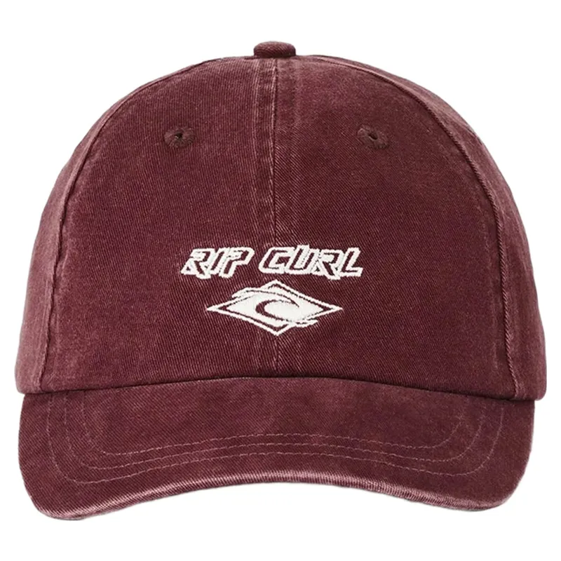 Rip Curl Womens Diamond Icon Twill Cap in Dark Plum TU-2