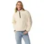 Rip Curl Womens Party Pack Polar Zip Through Fleece in Off White