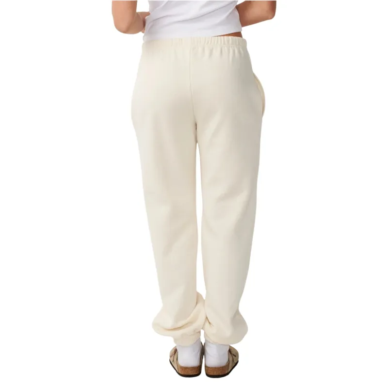 Rip Curl Womens Party Wave Track Pants in Off White-6