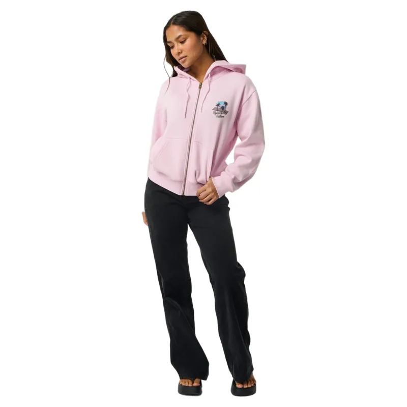 Rip Curl Womens Surf Culture Standard Zip Thru in Light Lilac-2