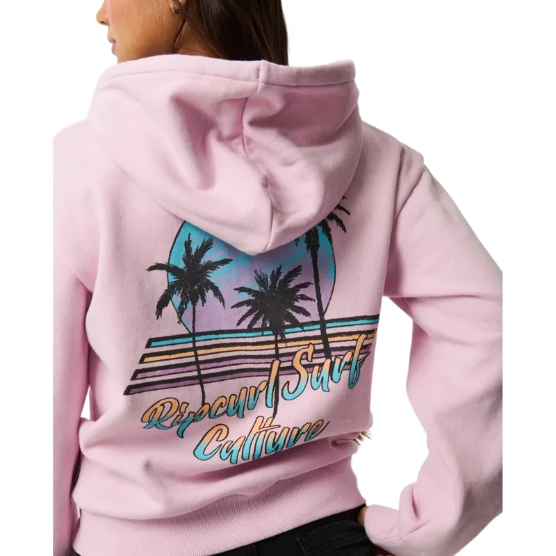 Rip Curl Womens Surf Culture Standard Zip Thru in Light Lilac-4