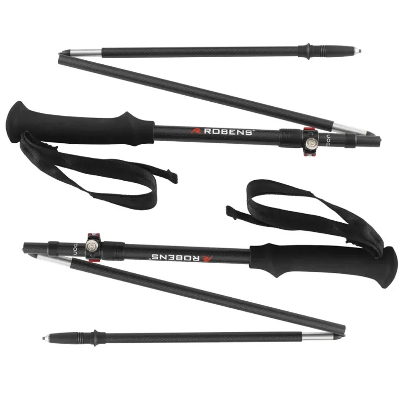 Robens Hawksdale Carbon UL Trekking Poles in Black-1