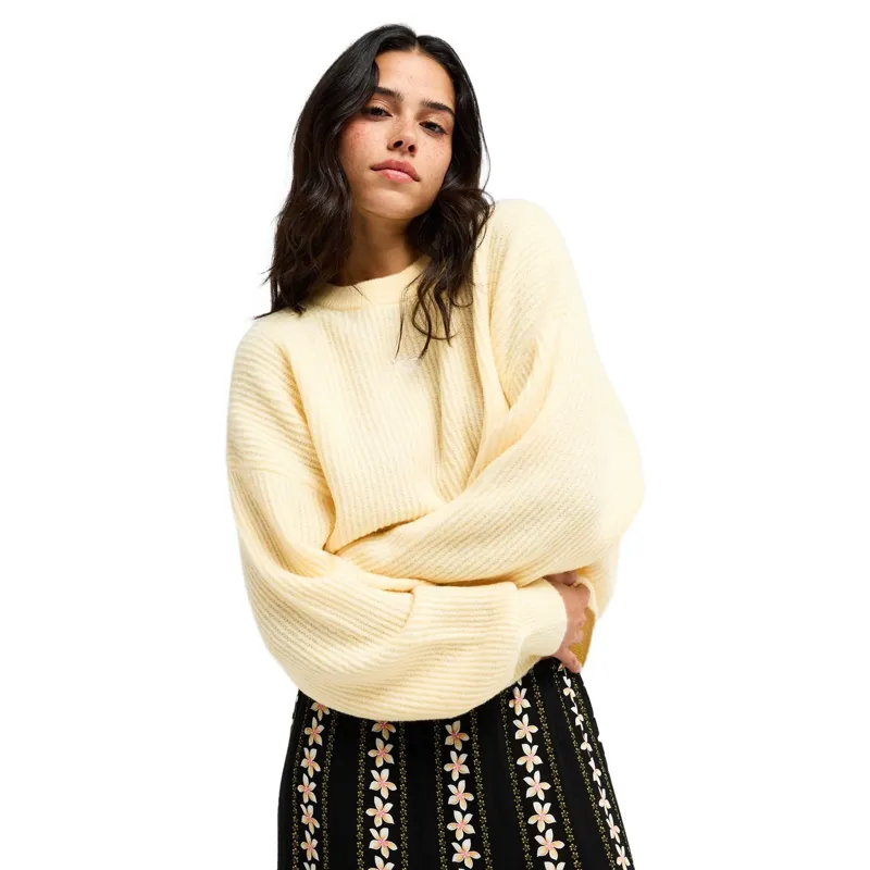 Roxy Women's Loomed Horizon Jumper in Golden Haze
