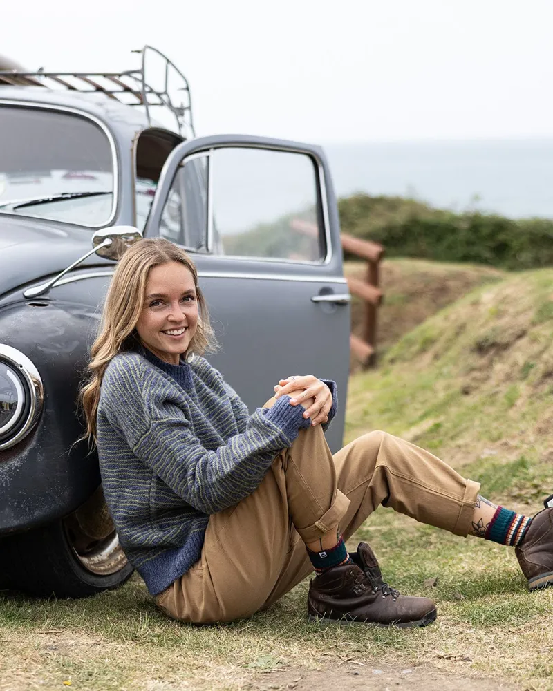 Saltrock Maisie Women's Jumper in Purple-4