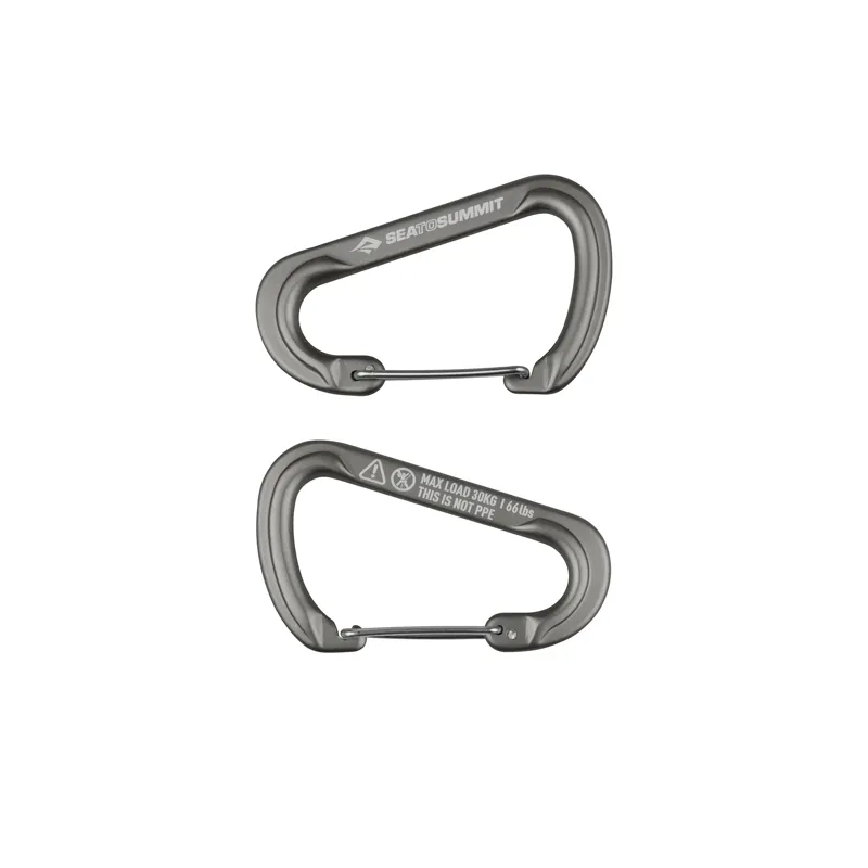 Sea To Summit Accessory Carabiner Set Large in Grey