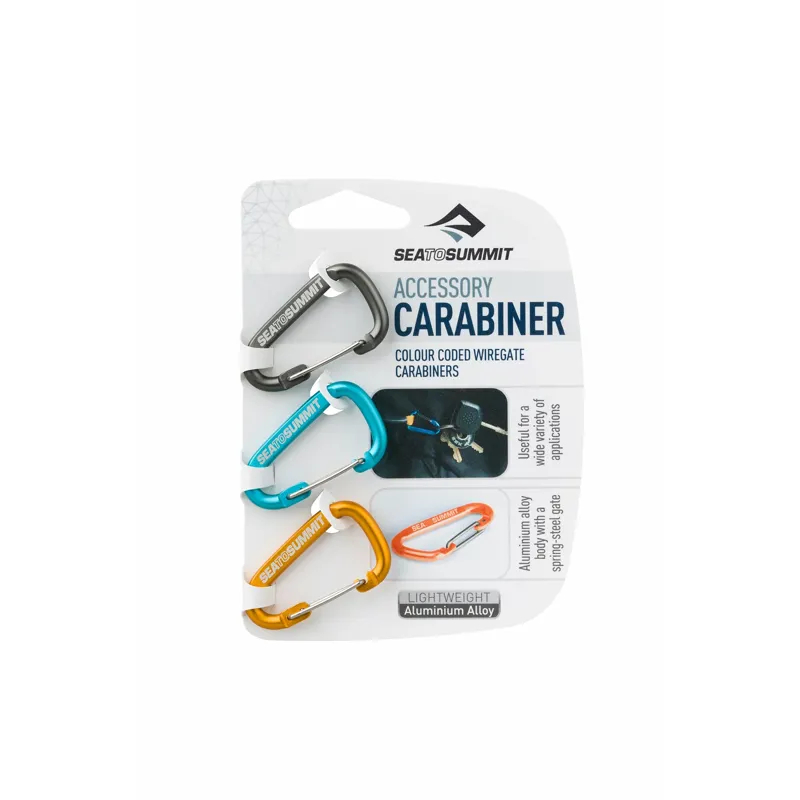 Sea To Summit Accessory Carabiner Set Small in Mixed-1