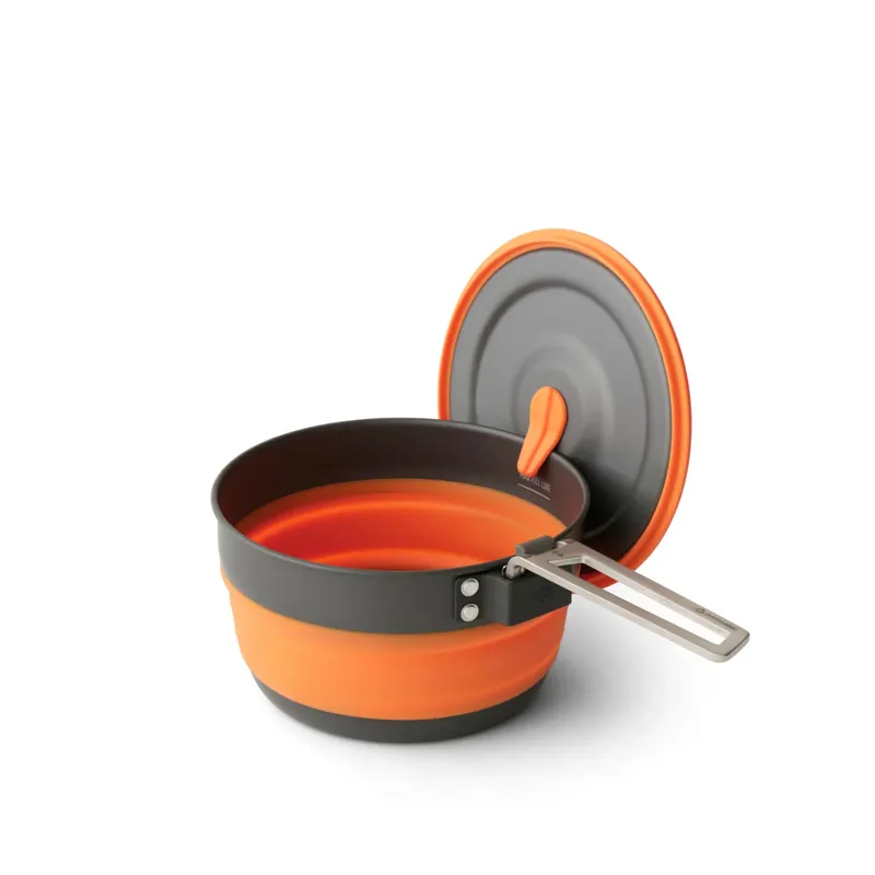 Sea To Summit Frontier UL Collapsible Pot 1L in Puffins Bill-1