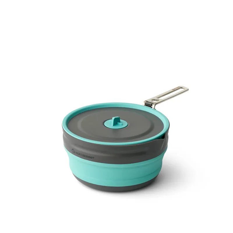 Sea To Summit Frontier UL Collapsible Pouring Pot 2.2L in Aqua Sea