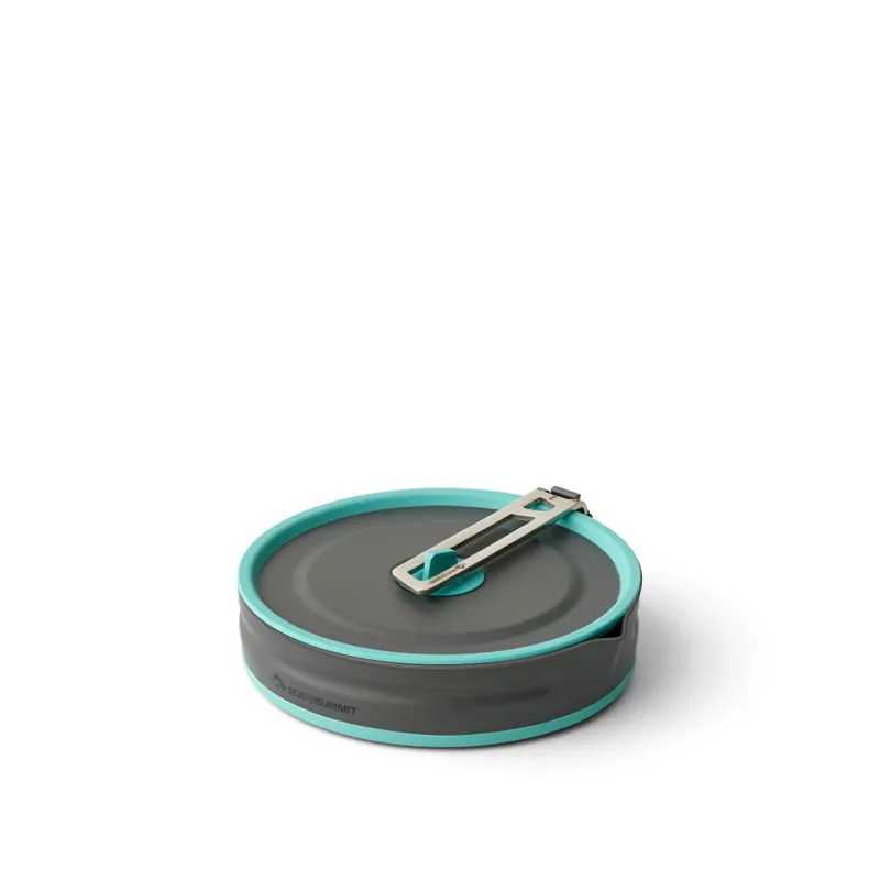 Sea To Summit Frontier UL Collapsible Pouring Pot 2.2L in Aqua Sea-1