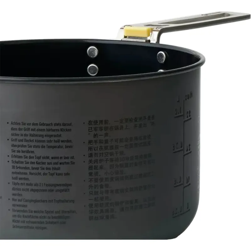 Sea To Summit Frontier UL Pot Aluminium Hard Anodised 2L in Grey-3