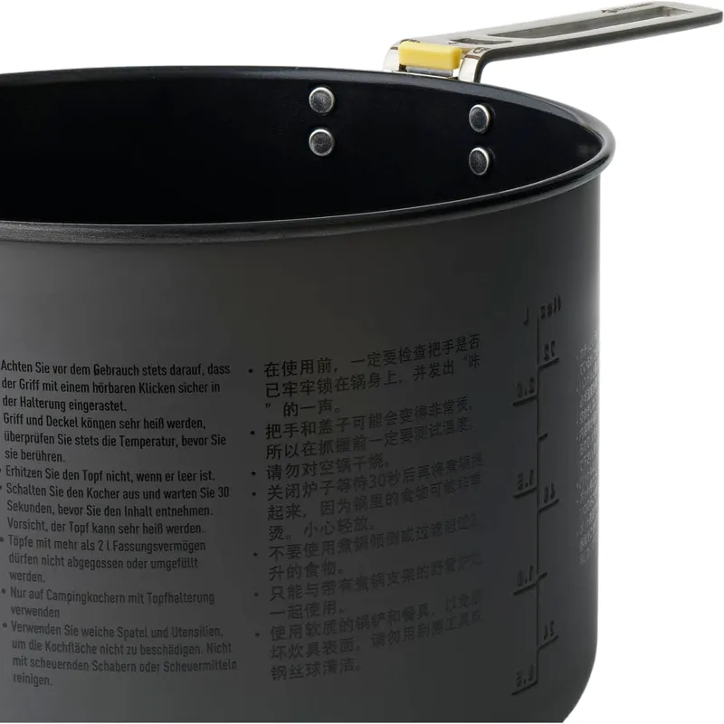 Sea To Summit Frontier UL Pot Aluminium Hard Anodised 2L in Grey-5