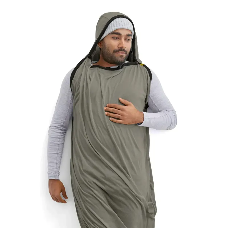 Sea To Summit Reactor Lightweight Sleeping Bag Liner in Pewter-1