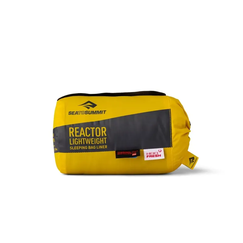 Sea To Summit Reactor Lightweight Sleeping Bag Liner in Pewter-4