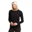 Sherpa Adventure Gear Womens Nanda Merino Long Sleeve T-Shirt in Black