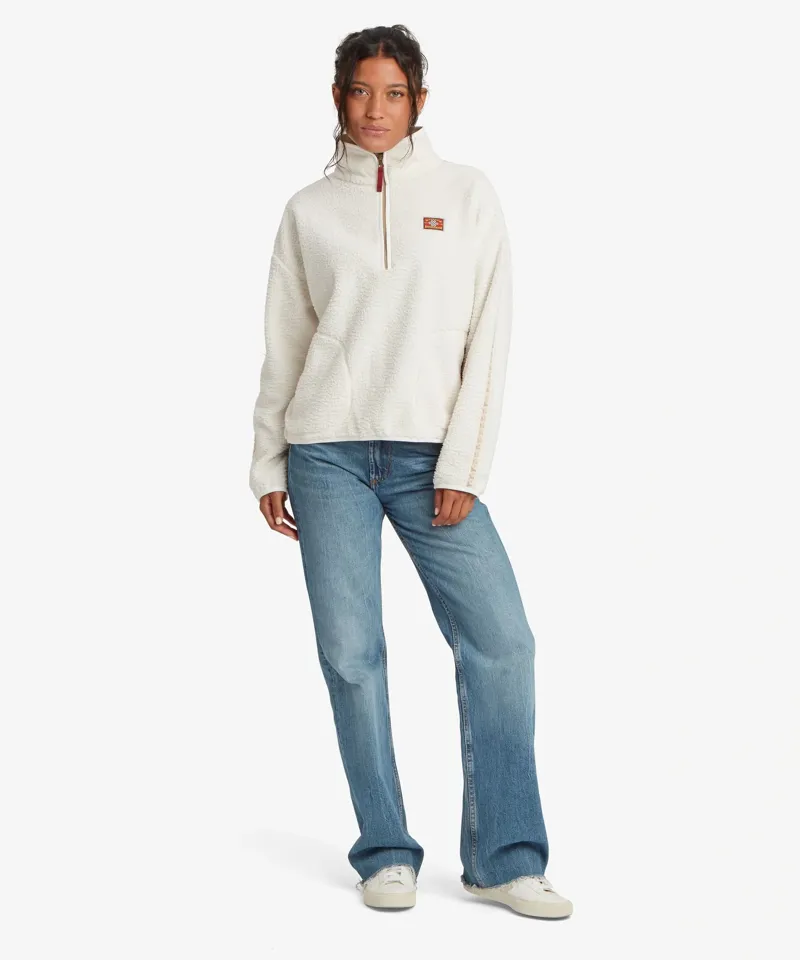 Sherpa Adventure Gear Womens Tarcho 1/4 Zip Pullover in Peetho-2
