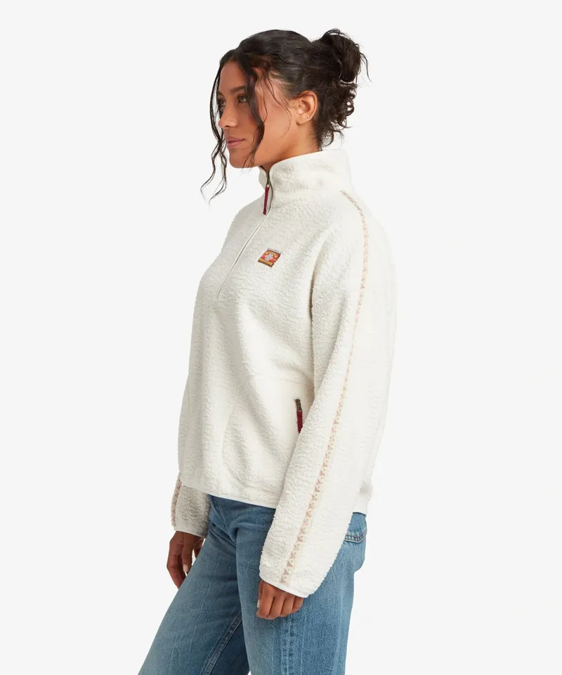 Sherpa Adventure Gear Womens Tarcho 1/4 Zip Pullover in Peetho-3