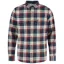 Fjallraven Mens Singi Heavy Flannel Shirt in Dark Navy / Maroon