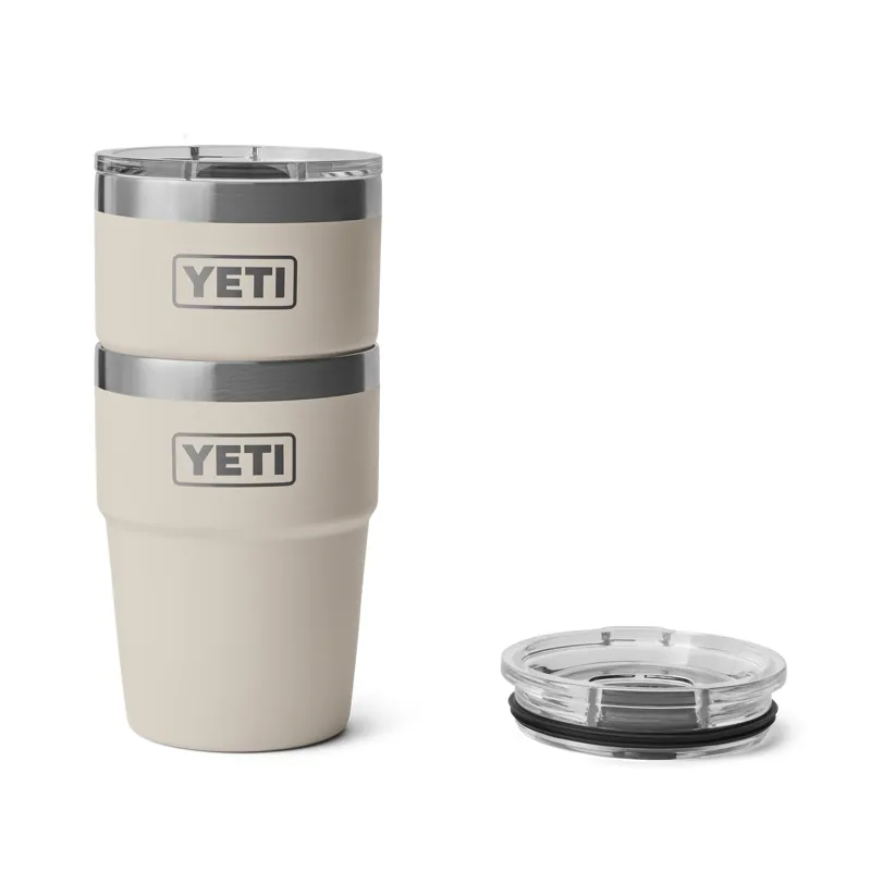 Yeti Single Stackable Cup 16 oz in Cape Taupe-3