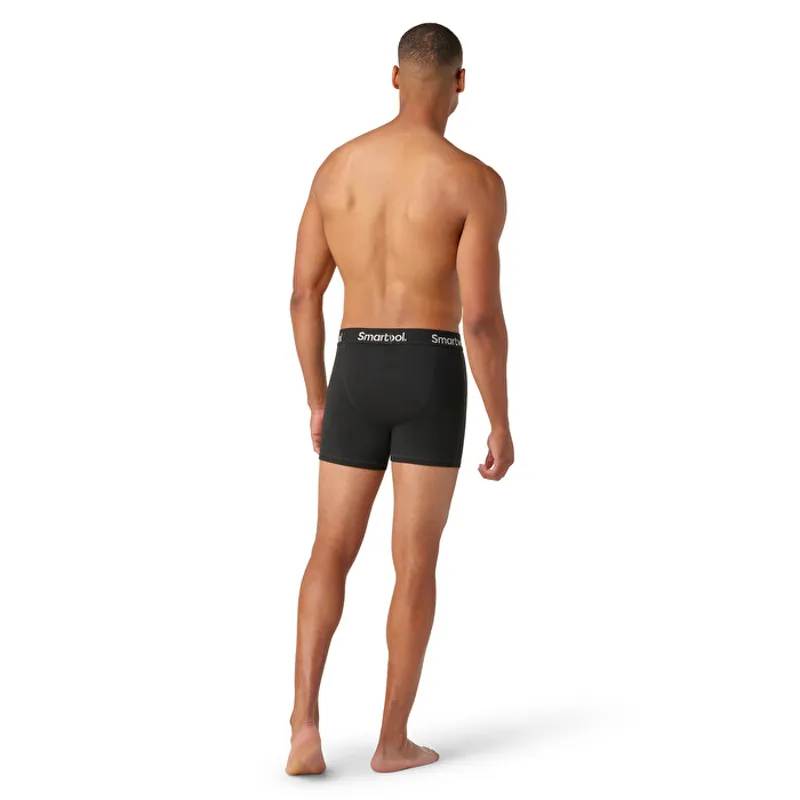 Smartwool Mens Active Boxer Brief in Black-1
