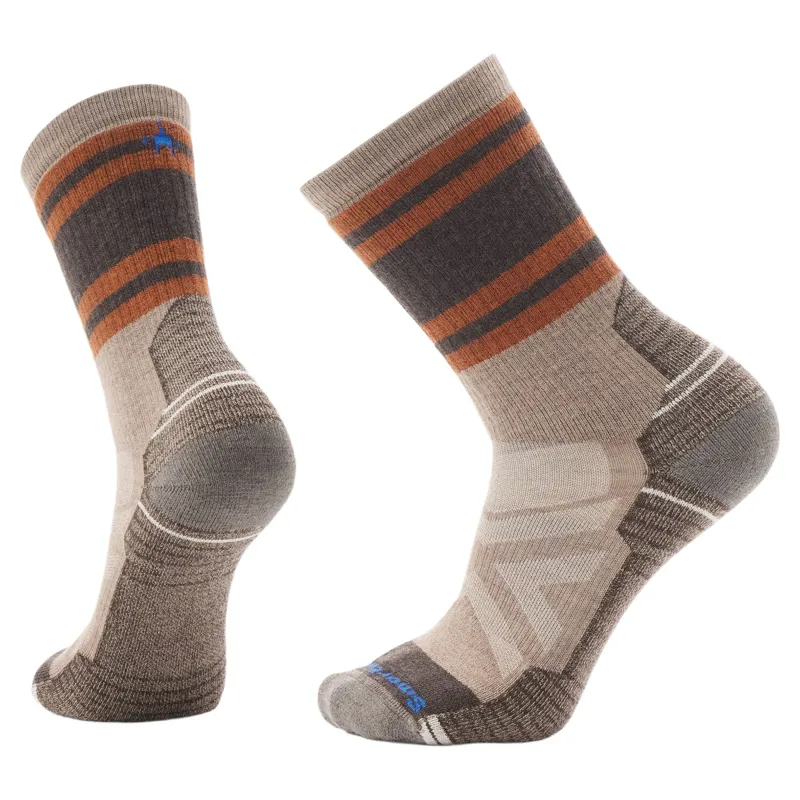 Smartwool Hike Full Cushion Lolo Trail Crew Socks in Fossil