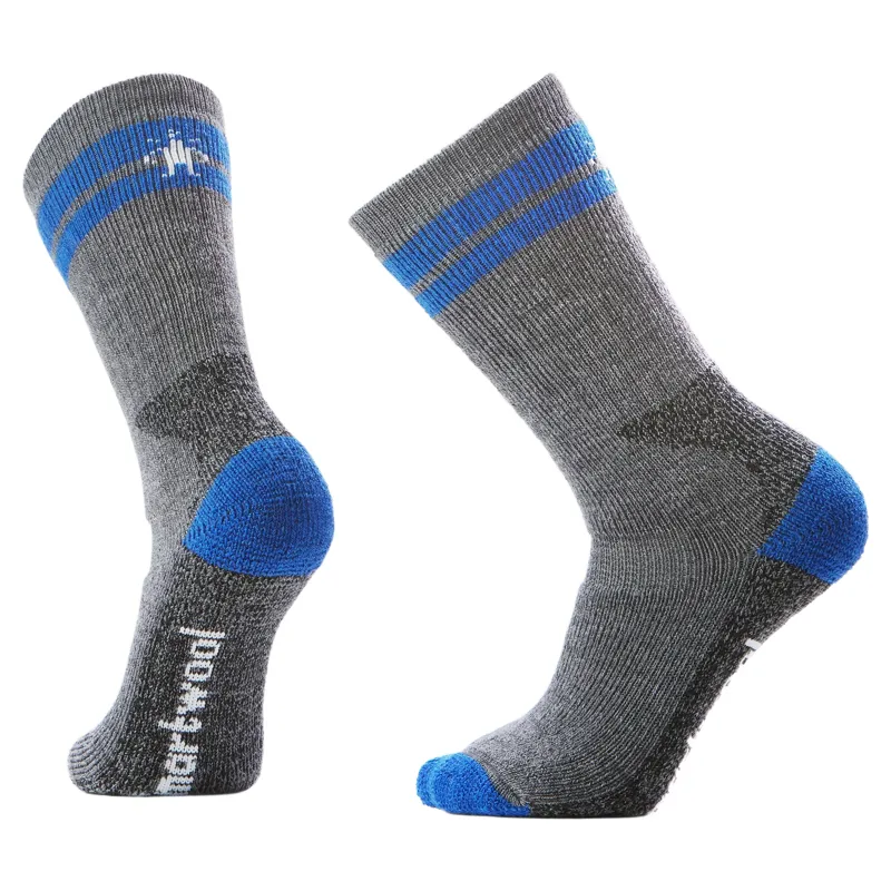 Smartwool Mens Mountaineer Max Cushion Tall Crew Socks in Medium Gray