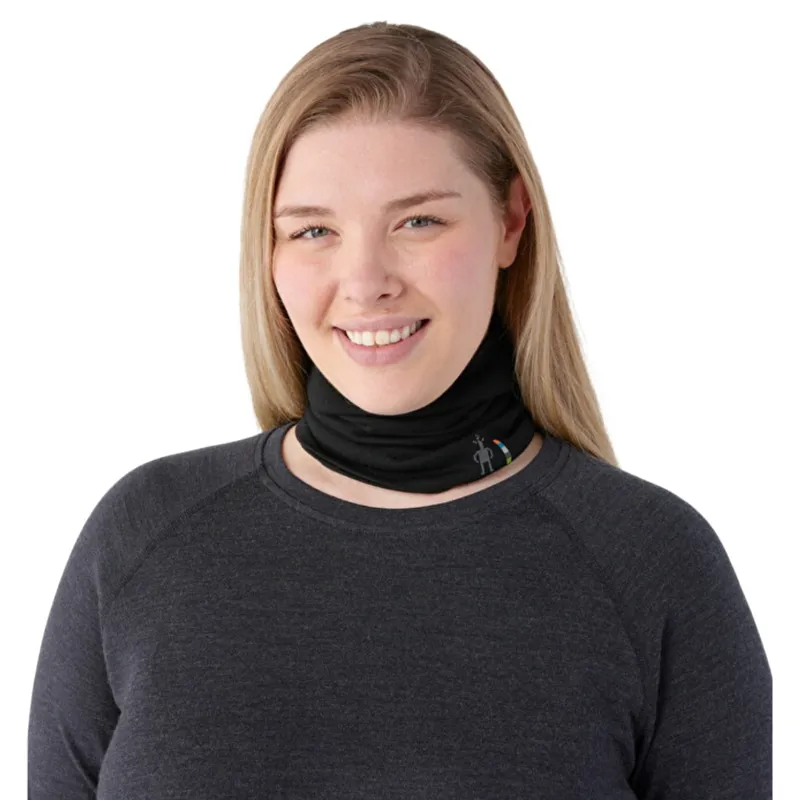 Smartwool Thermal Merino Reversible Neck Gaiter in Black