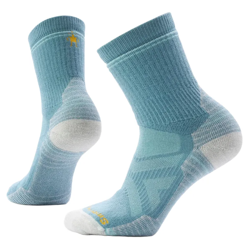 Smartwool Womens Hike Full Cushion Crew Socks in Dusty Teal