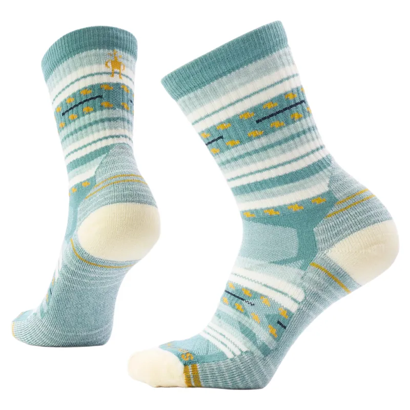 Smartwool Womens Hike Light Cushion Margarita Socks in Dusty Teal