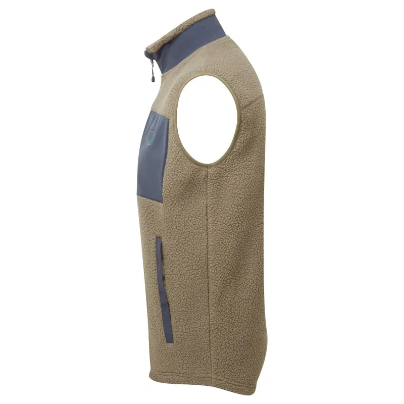 Sprayway Mens Whitle Vest in Brownstone / Dark Graphite-2