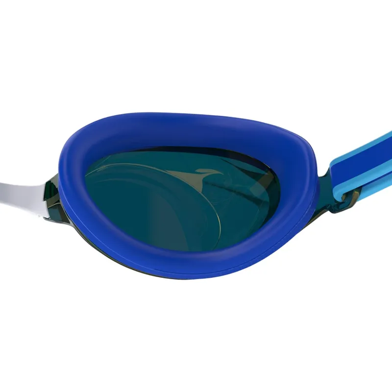 Speedo Junior Vanquisher 3.0 Mirror Goggles in Blue/Gold-6