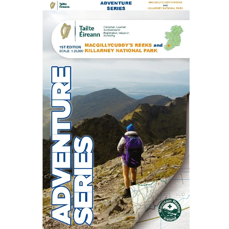 Tailte Adventure Series MacGillycuddy's Reeks and Killarney Park