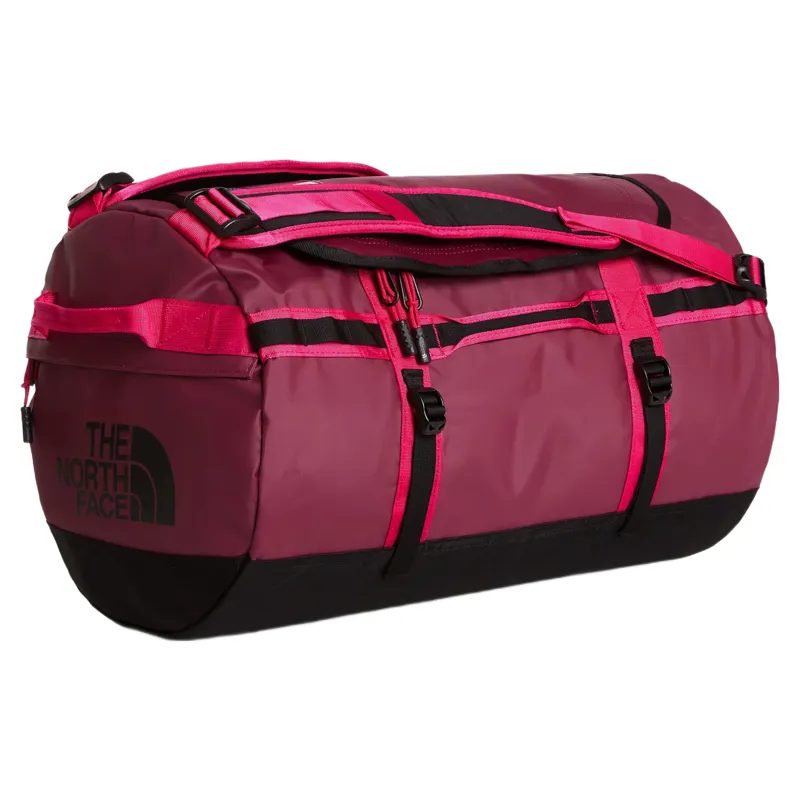 The North Face Base Camp Duffel Small 50L in Burgundy Crush-3