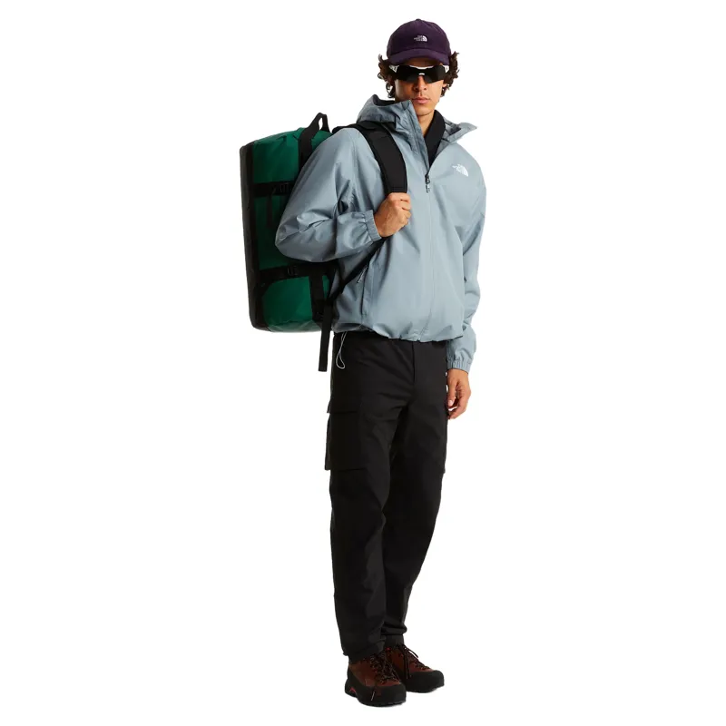 The North Face Base Camp Duffel Small 50L in Evergreen/TNF Black-2
